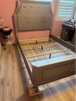 Queen bed frame