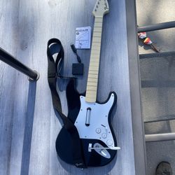 PS3 Rock Band Fender Stratocaster W Dongle