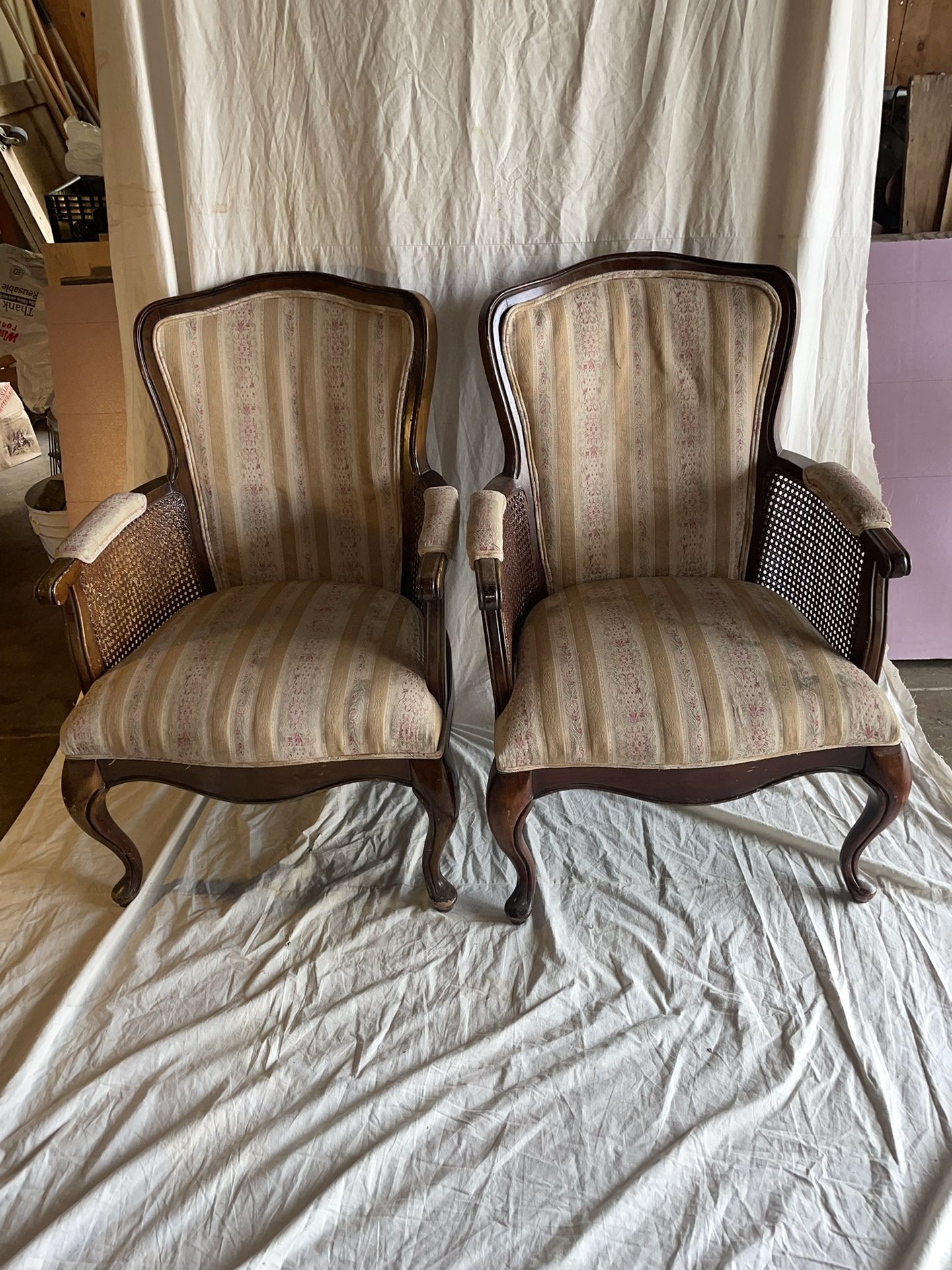 Vintage Arm Chairs 