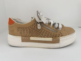 Rieker women’s sneaker in tan