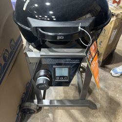 LoCo Cookers Kettle Charcoal Grill with Stand and SmartTemp