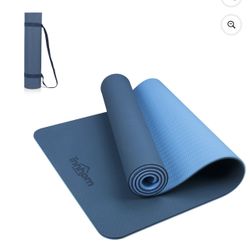 Brand New 6’ X 2’ Blue Yoga Mat