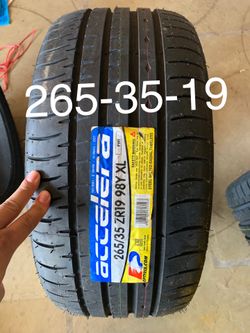 1 new 265-35-19