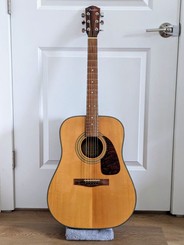 Fender DG-20S Natural - Acoustic Guitar, Dreadnought