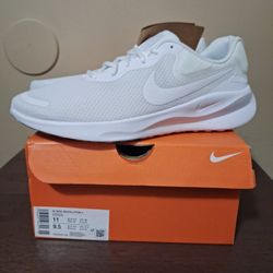 Nike Revolution White Mens 9.5, Womens 11