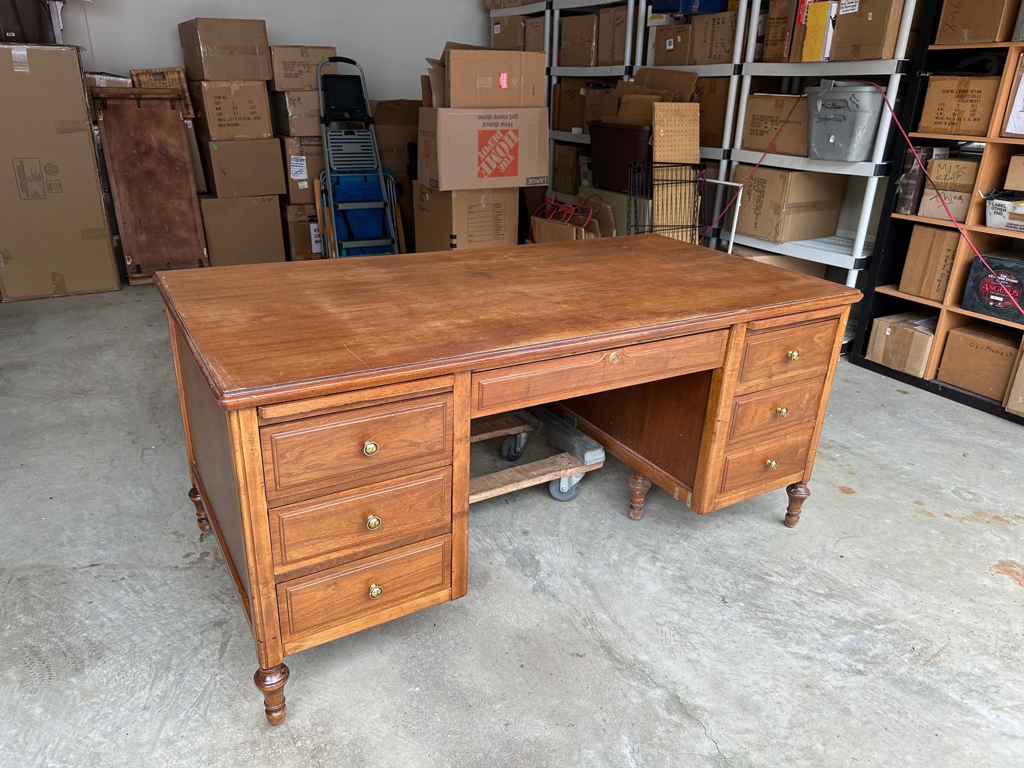 Vintage Executive Desk