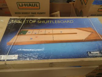 Tabletop shuffleboard NIB!