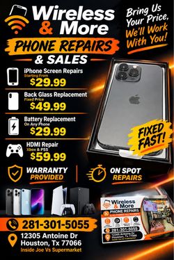 iPhone screen repairs