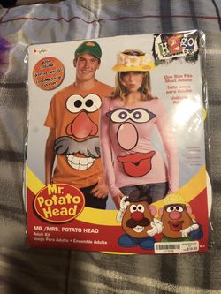 Mr & Mrs Potato Head Stick ons
