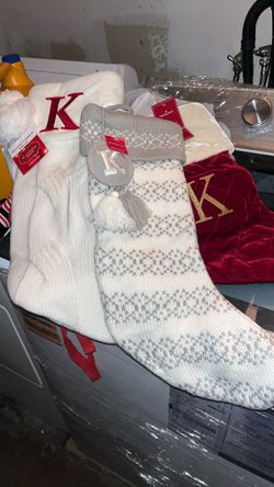 K ChrisMas Stocking