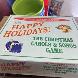 The Christmas Carole And Song Game