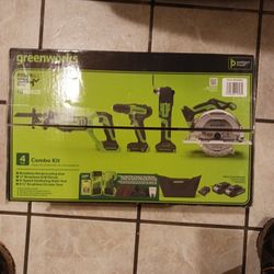 Greenworks 24 Volt 4 Tool Combo Kit