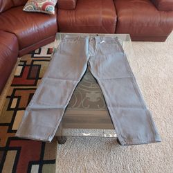Light Grey 501 Levi's Pants