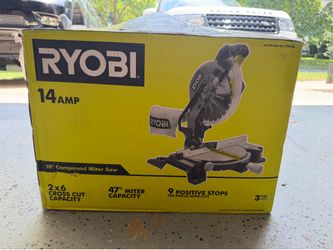 Ryobi 10” Miter Saw