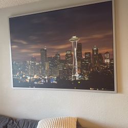 IKEA Xl Picture Of Seattle Skyline 