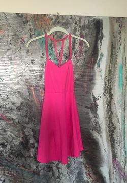 Pink summer dress