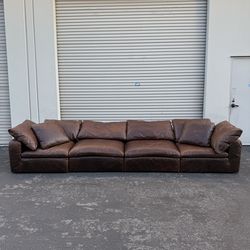 Restoration Hardware Cloud Leather Couch