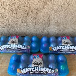 HATCHIMALS COLLEGGTIBLES ONE DOZEN SEASON 2 , ALSO HAVE ONE DOZEN MERMAL MAGIC GREAT FOR GIFTING OR TO COLLECT $20 EACH