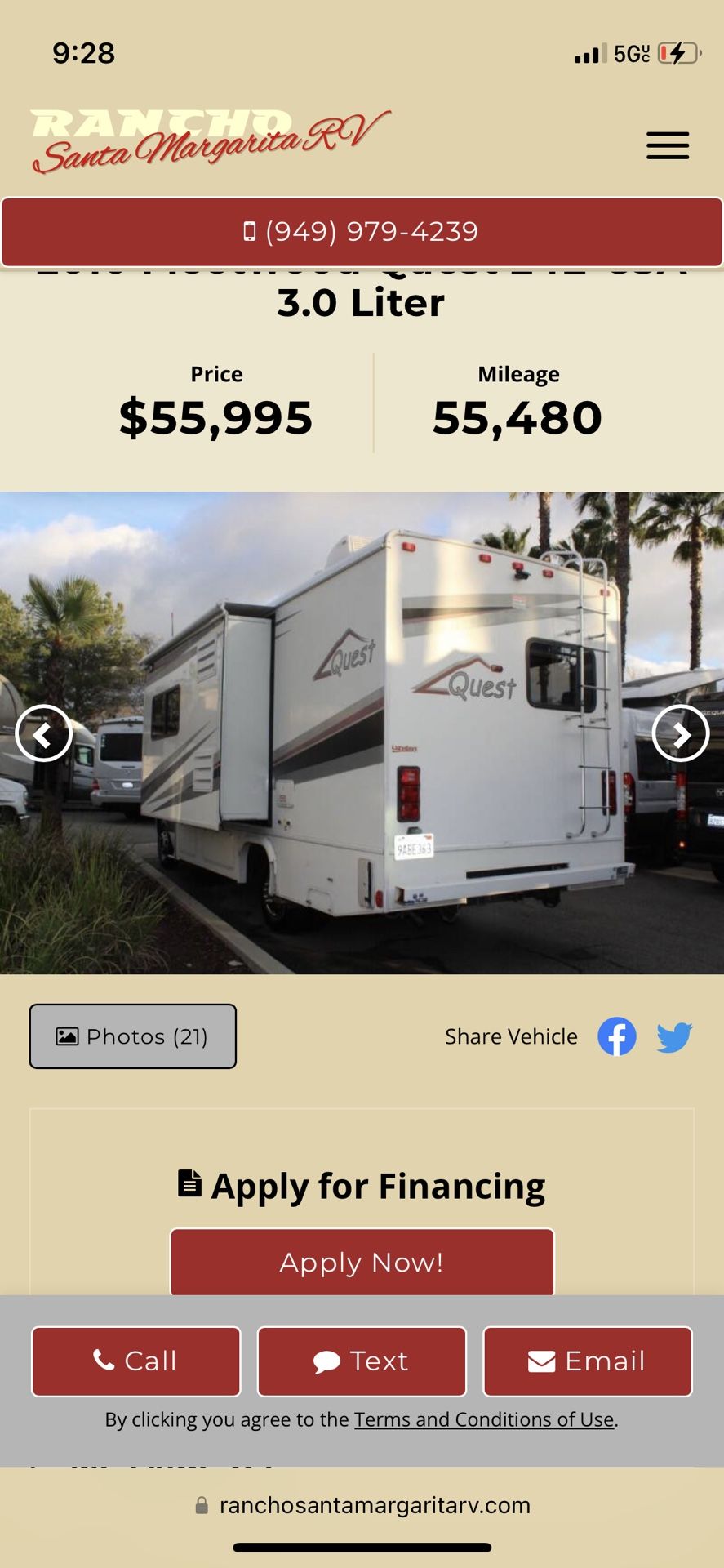 2010 Fleetwood Quest for Sale in Rancho Santa Margarita, CA OfferUp