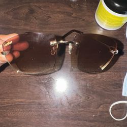 Cartier Brown Tint Sunglasses 