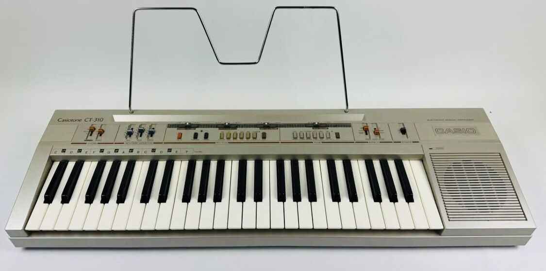 Vintage Casio Casiotone CT-310