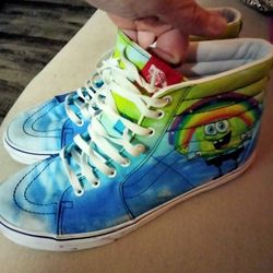 Special Edition SpongeBob Vans Sz 11.5