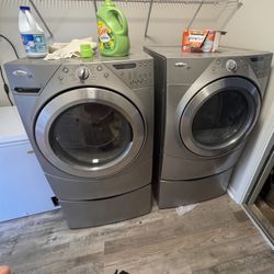 Both Matching Pair Whirlpools Stainless Steel