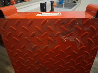 Diamond Plated utility dolly cart