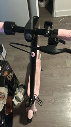 Pink Electric Aovopro Kick Scooter