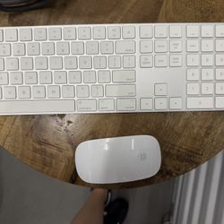 Apple Magic Keyboard And Mouse 