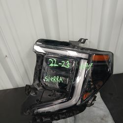 2022 2023 2024 Gmc Sierra 1500 Headlight Left LH Driver Oem Full LED HEADLAMP FOR GMC SIERRA 1500