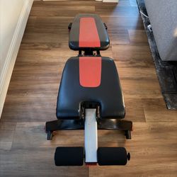 Bowflex 5.1S Stowable FID bench