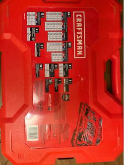159  Craftsman wrench socket set