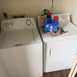 Washer and Dryer 