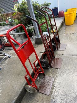 Heavy duty steel hand trucks