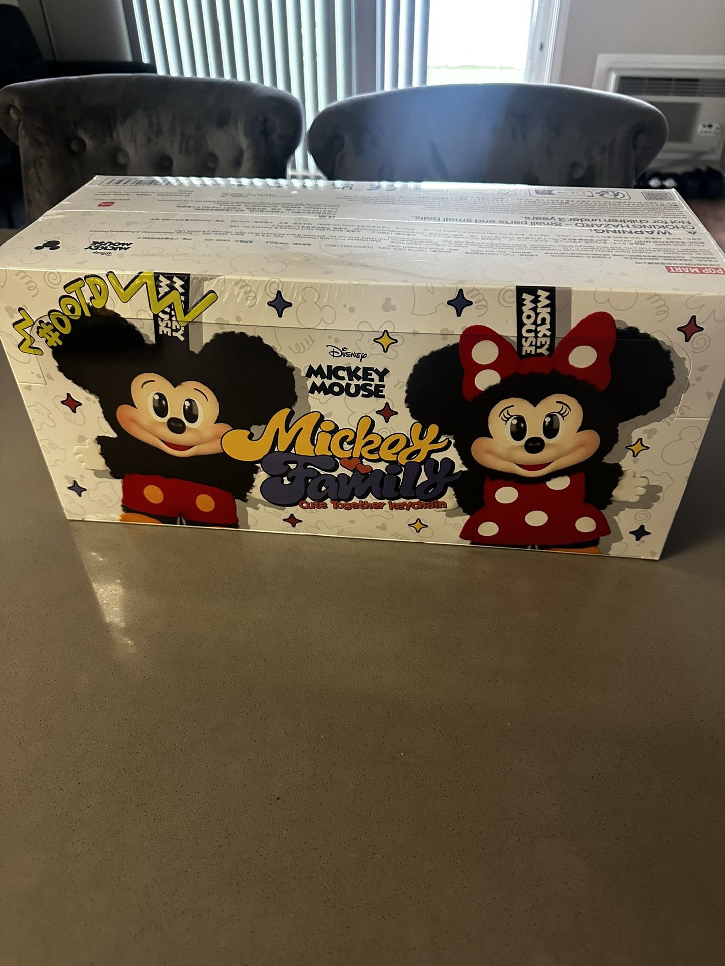 Mickey Family Popmart Case ( SEALED ) Labubu