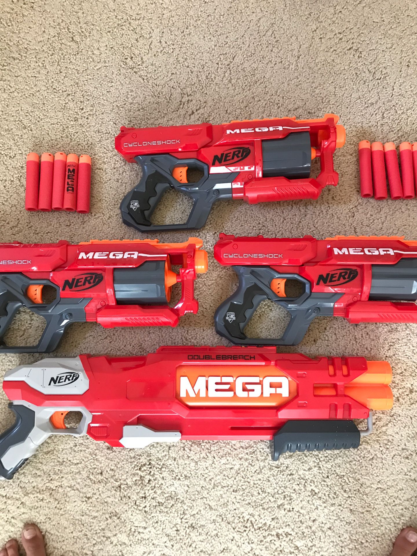 Mega nerf gun pack