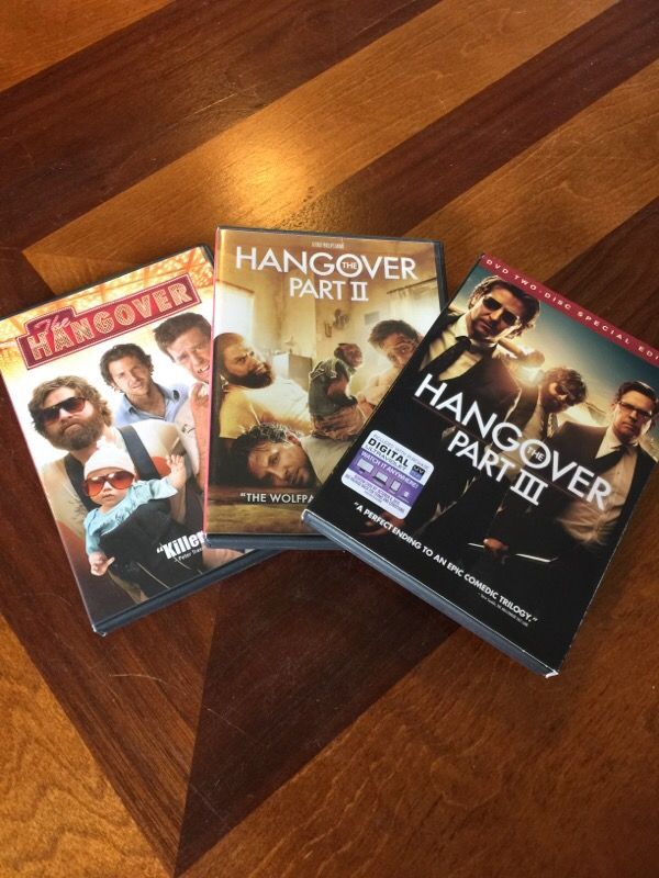 The Hangover DVD Trilogy