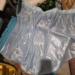 Blue Table Wrap Cloth With Velcro 