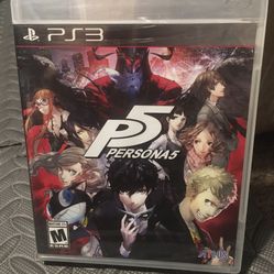 Persona 5 Brand New Sealed Ps3