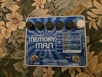 EHX Stereo Memory Man with Hazarai