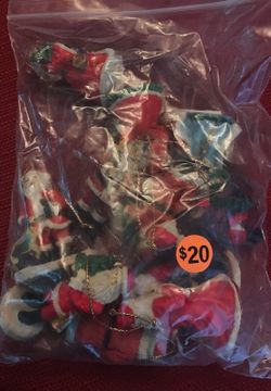 Little old ornaments Santa