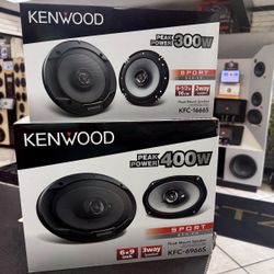 **3) Kenwood speakers $89**  Title ``` Kenwood Sport Series Speakers KFC-1666S / KFC-6966S ```  Body ``` Kenwood Sport Series Speakers KFC-1666S / KFC
