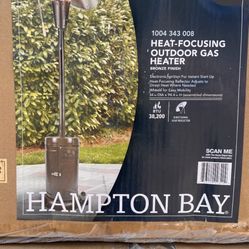 Outdoor Heater Focusing Hampton Bay