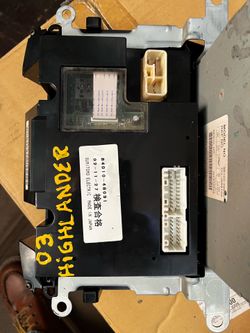 2003 Highlander heater/ac control