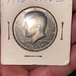 Bicentennial Kennedy Dollar Rare D Mint Mark Filled In Error UnCirculated