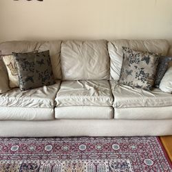 3-piece Leather Sofa Set