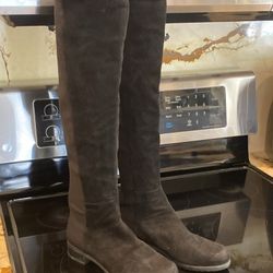 Stuart Weitzman 5050 Suede Over-The-Knee Boots Women's 7.5M