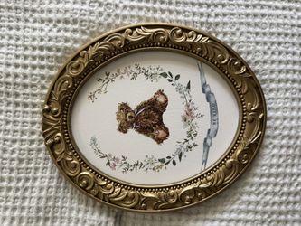 Bear Frame Nursery Decor Vintage Style
