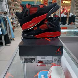 Air Jordan 4 Retro Red Thunder Size 9